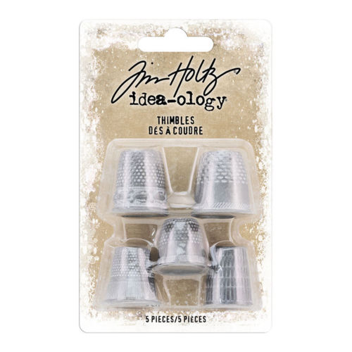 Tim Holtz Idea-ology - Thimbles 5Pc, TH93791