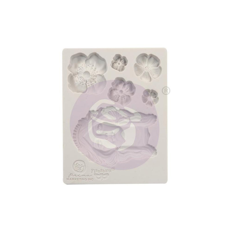 Finnabair Decor Moulds 3.5x4.5 - Flower Queen, 966607