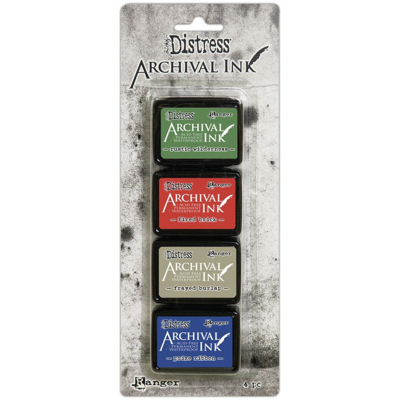 Tim Holtz Distress Archival Mini Ink Pads- Kit