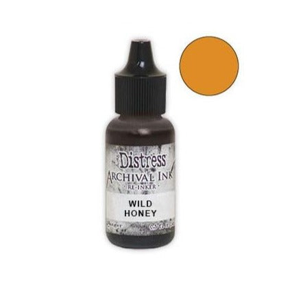 Tim Holtz Distress Archival Ink Re-Inker - Wild Honey, ARD80916