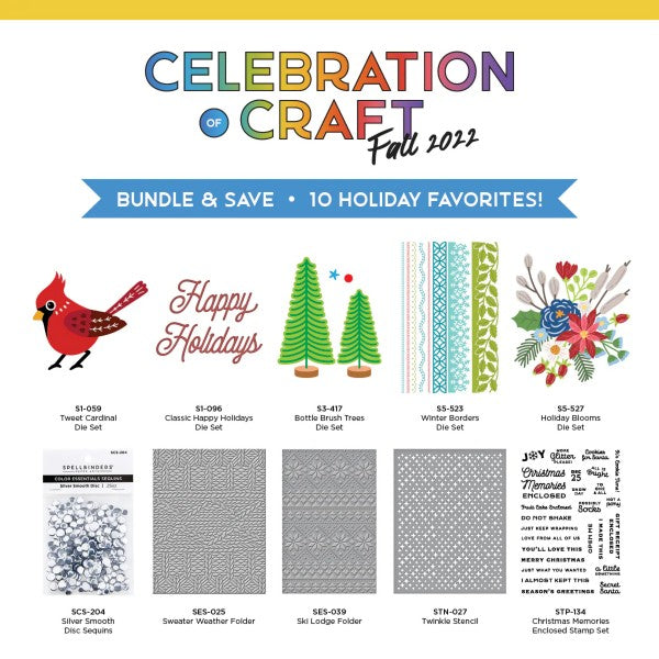 Spellbinders - Holiday Favorites Bundle, BD-0732