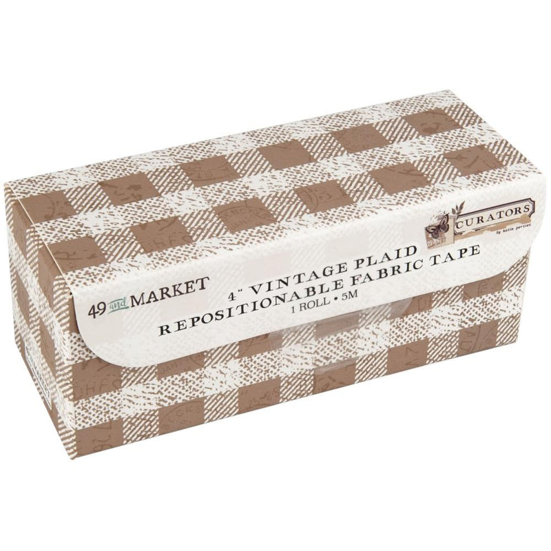 49 And Market Fabric Tape - Curators - Vintage Plaid, C36790