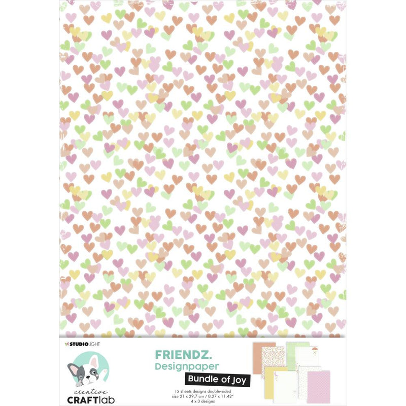 Studio Light Friendz Paper Bundle - Nr 01 Bundle of Joy, CCLFR01