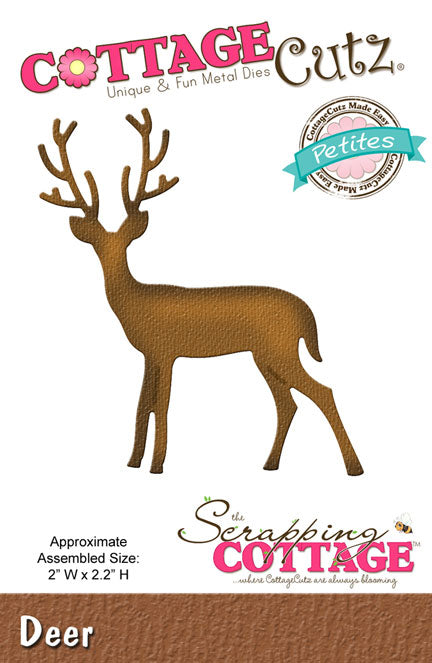 CottageCutz Dies - Deer (Petites), CCP-050