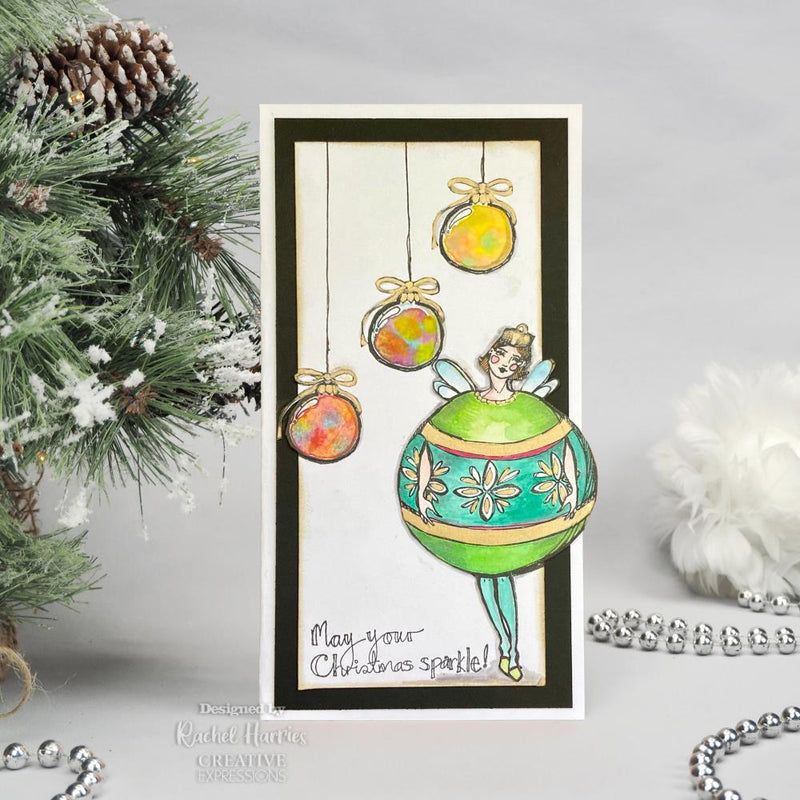 Creative Expressions - Jane Davenport Clear Stamp Set - Bauble Fairy, CEJDCS15