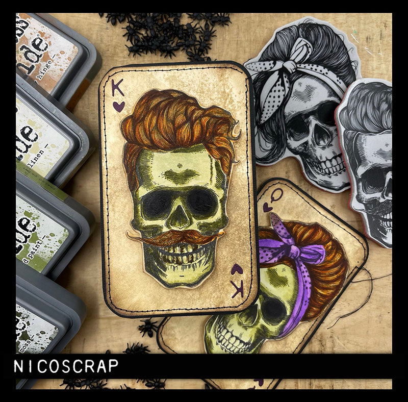 Stampers Anonymous Stamp Set - Wicked Hipsters, CMS439 by: Tim Holtz