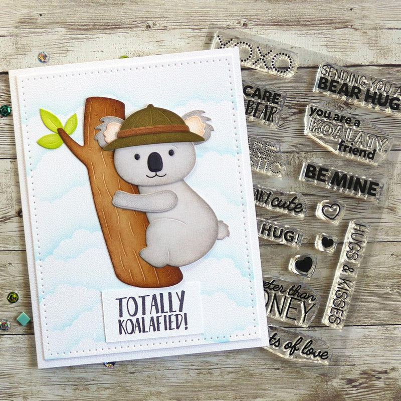 Elizabeth Craft Designs Clear Stamp Set - Bear Hugs, CS158