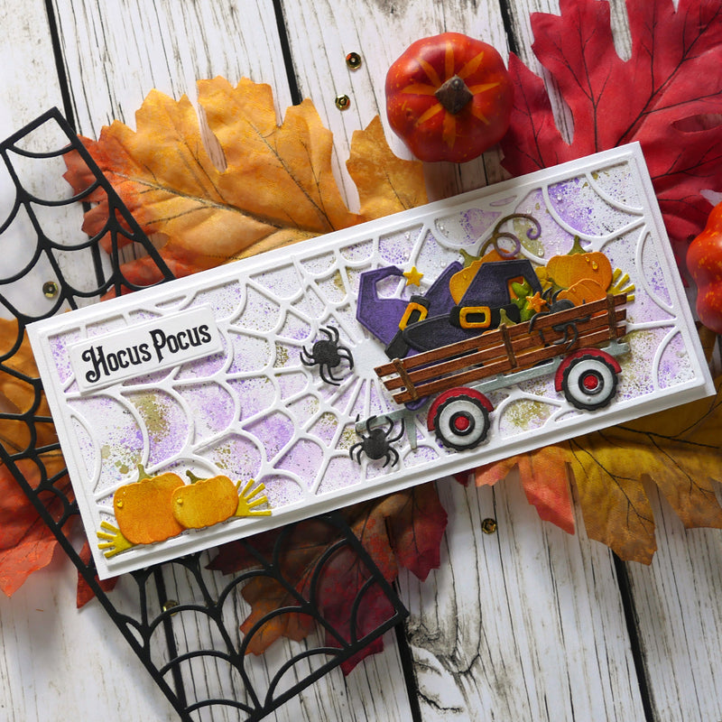 Elizabeth Craft Designs Clear Stamp Set - Autumn Words, CS249