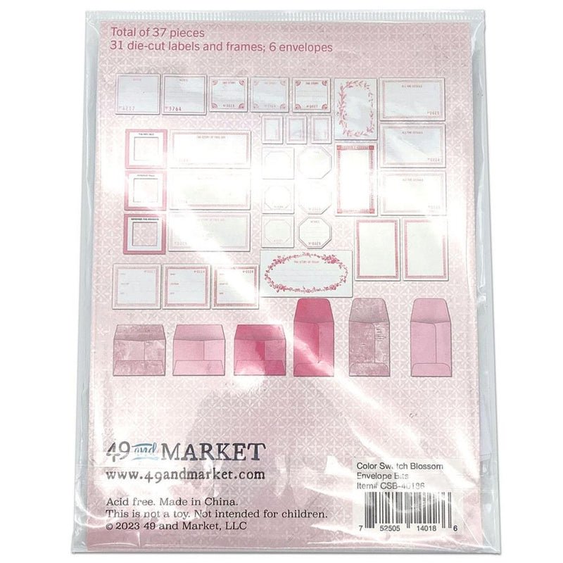 49 & Market Envelope Bits - Color Swatch: Blossom, CSB40186