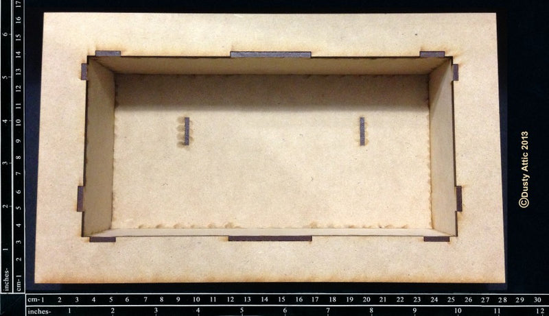 Dusty Attic - Shadow Box Rectangle ~ Wood, DA0226