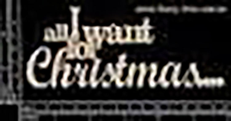 Dusty Attic Chipboard 3x6 - All I Want for Christmas, DA0647