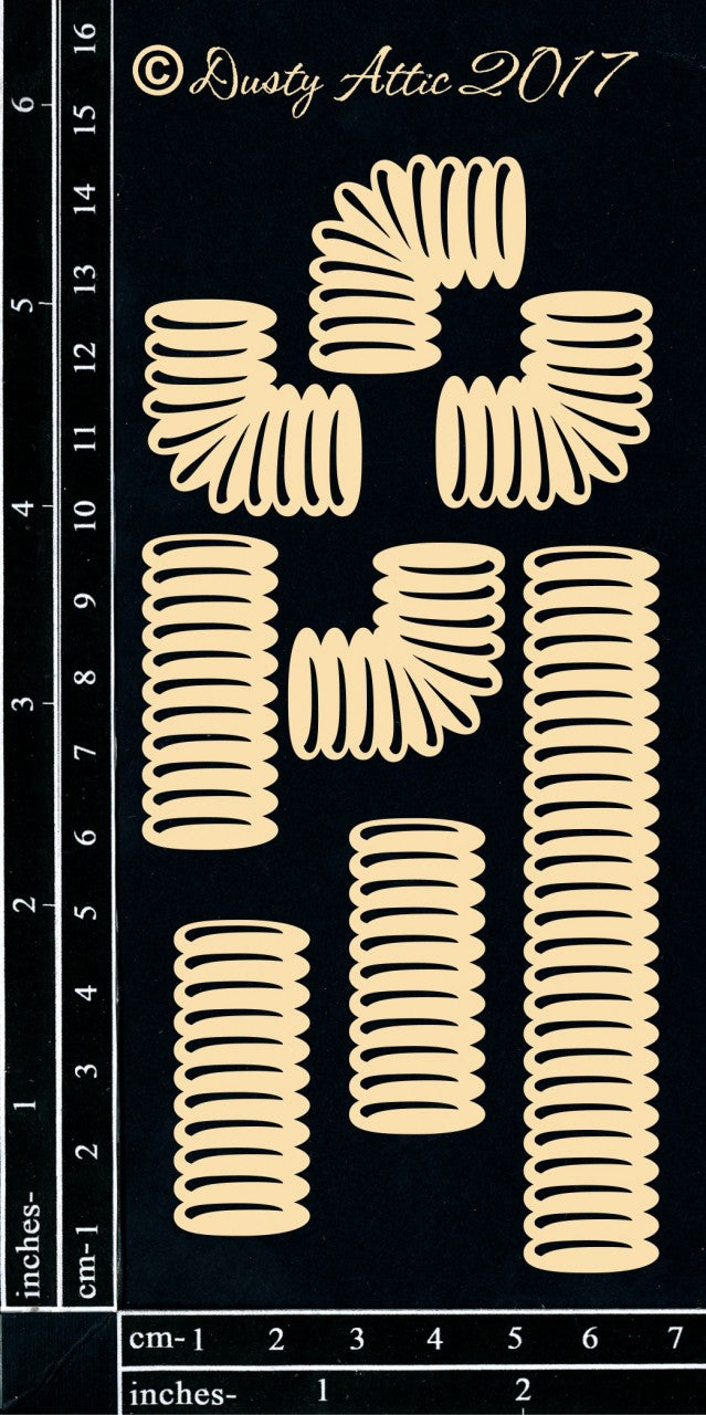 Dusty Attic Chipboard 3x6 - Springs, DA1940