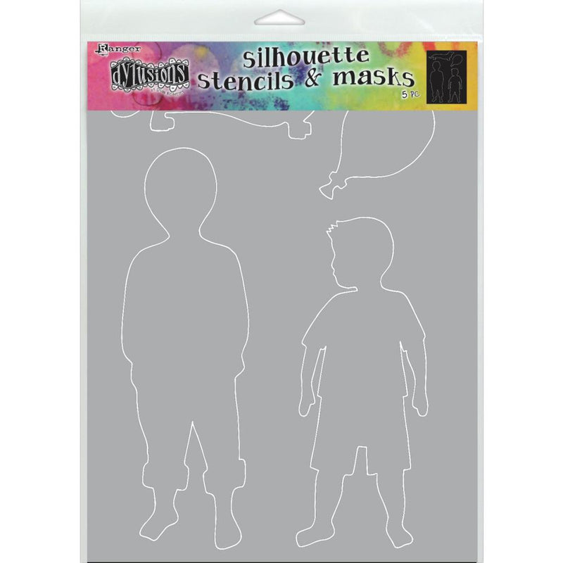 Dyan Reaveley's Dylusions Stencil, Large 9" x 12" - Otis DYSL75363