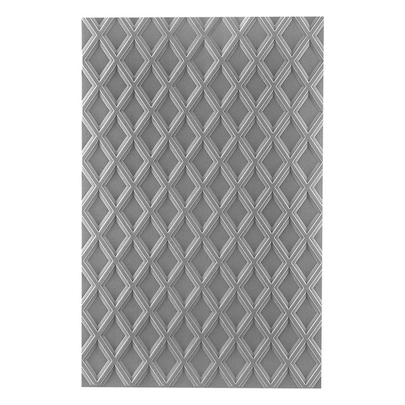 Spellbinders 3D Embossing Folder - Dimensional Diamonds, E3D-039