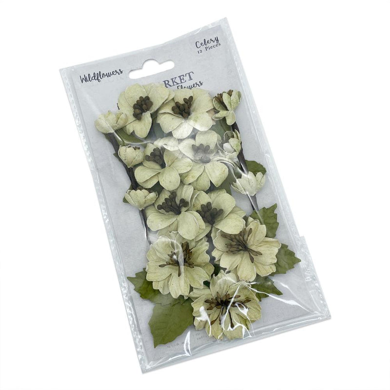 49 and Market Paper Flowers - Wildflowers - Celery, FM-38473