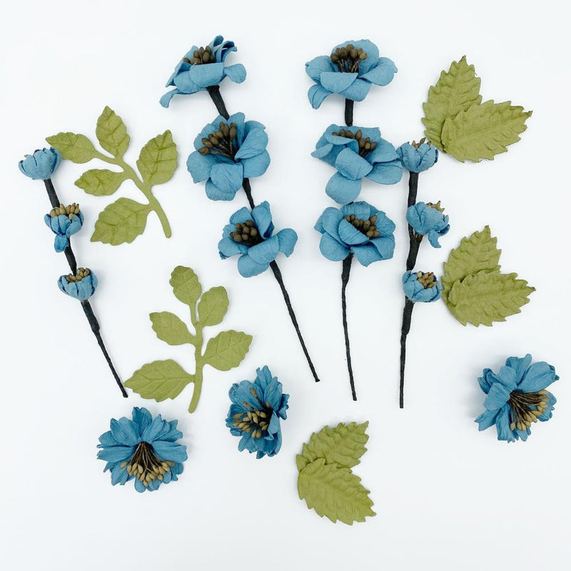 49 and Market Paper Flowers - Wildflowers - Slate, WF-40339