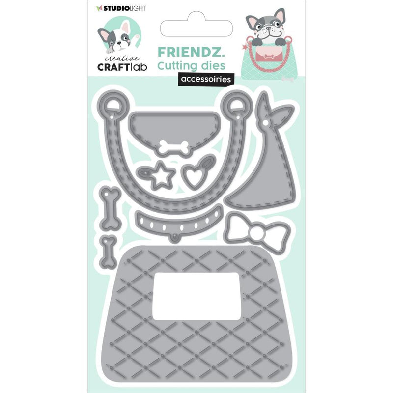 Studio Light Friendz Cutting Die - Nr173 Buddy Accessories, FRCD173