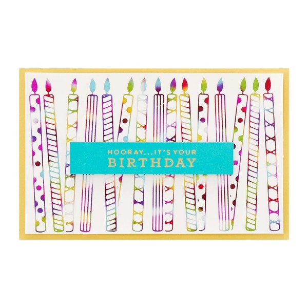 Spellbinders - So Many Candles Glimmer Hot Foil Plates, GLP-323