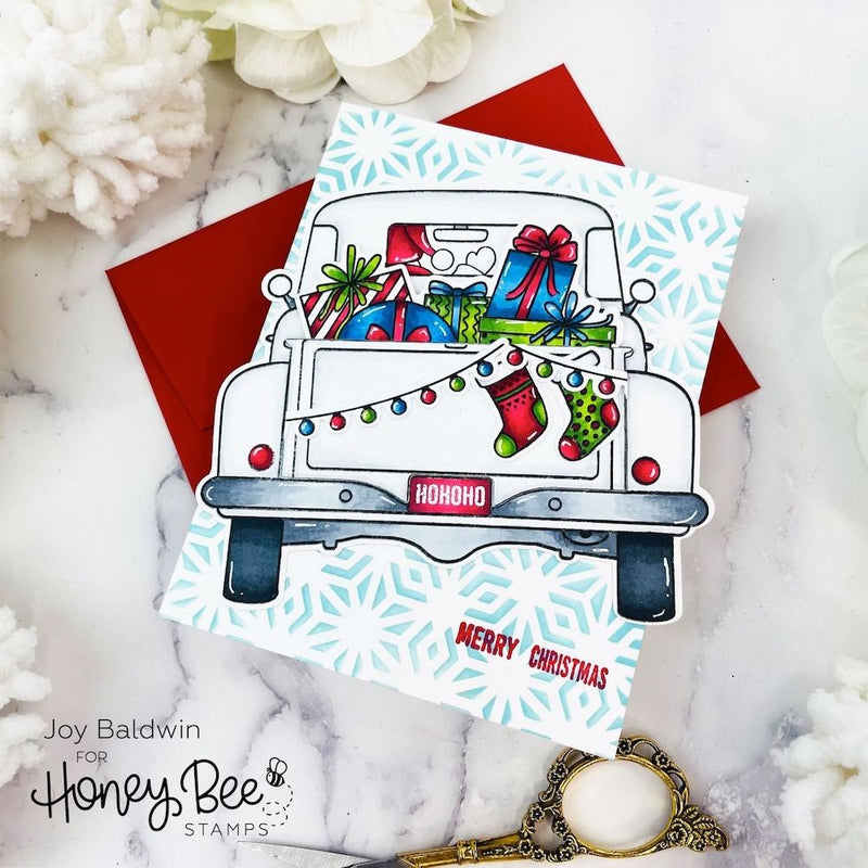 Honey Bee - Loads of Holiday Cheer Stamp & Honey Cuts Sets, HBST387, HBDS387