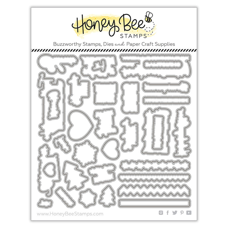 Honey Bee - Tag, You're It: Holidays Stamp & Honey Cuts Sets, HBST-393, HBDS-393