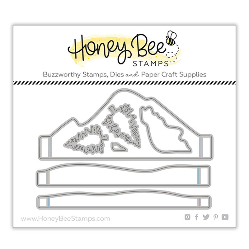 Honey Bee - A2 Mountain Scene Builder Add On Honey Cuts, HBDSA2MSB