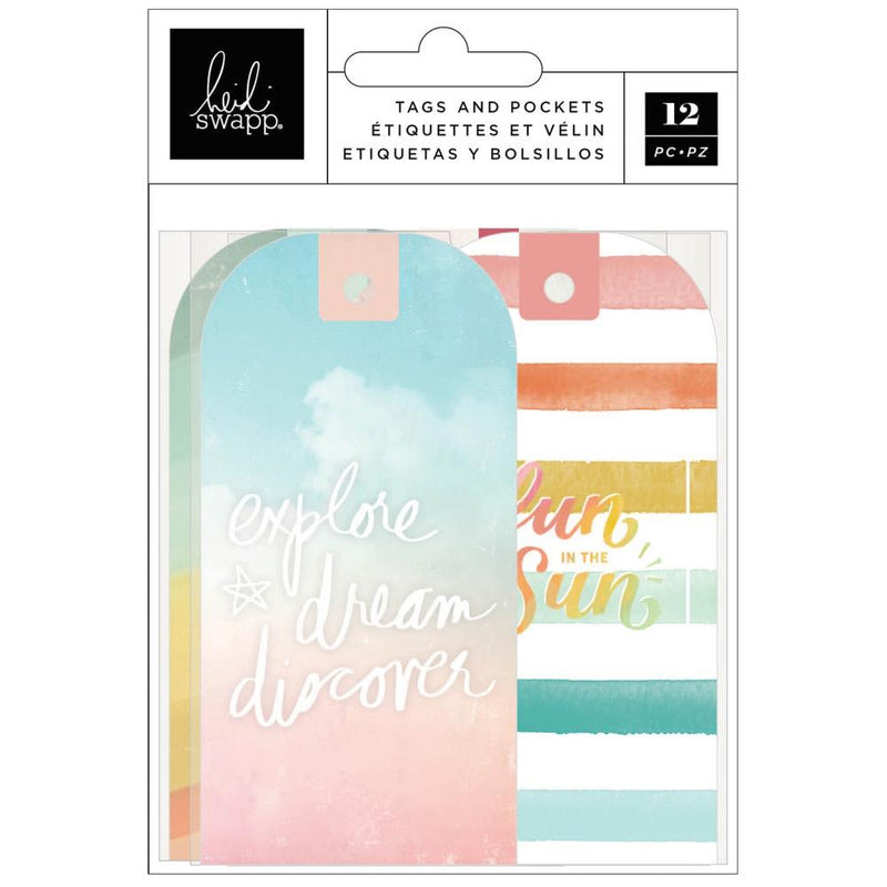 Heidi Swapp - Sun Chaser Tag Set 12Pc, HS315770