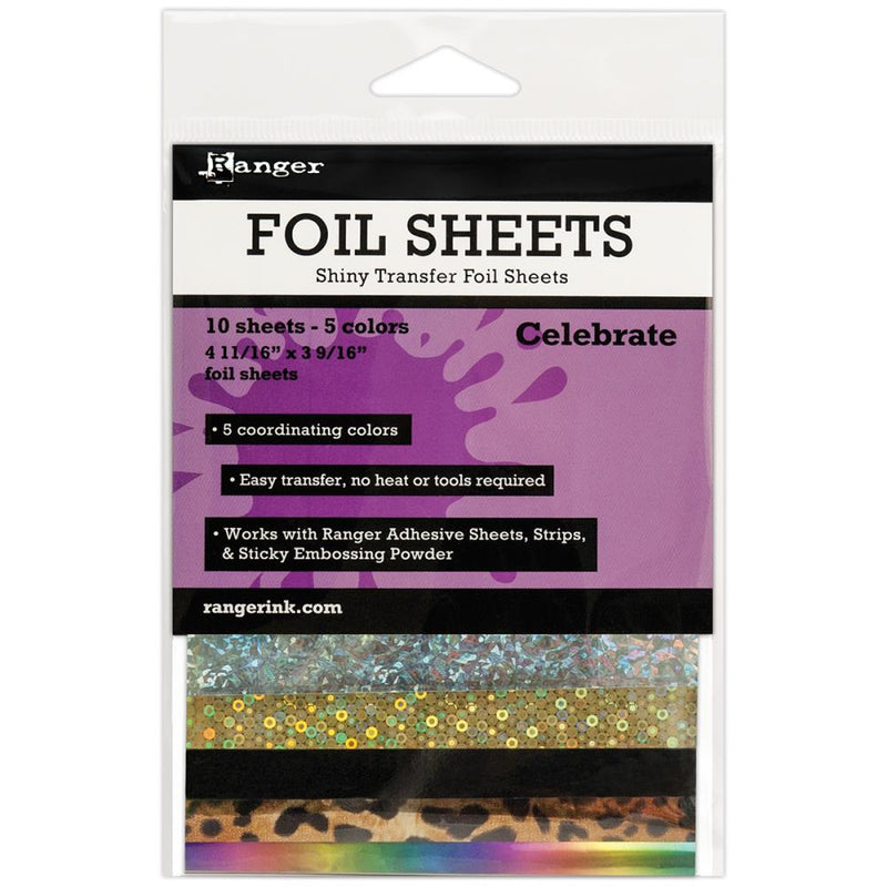 Ranger Ink - Foil Sheets - Celebrate, ISF49371