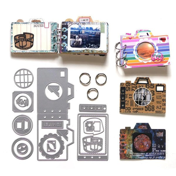 Elizabeth Craft Designs Stamp & Die Kit - Camera Insert Kit, K001