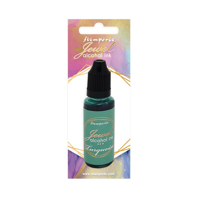 Stamperia Jewel Alcohol Ink 20ml, Turquoise, KAD009 WAS $6.86