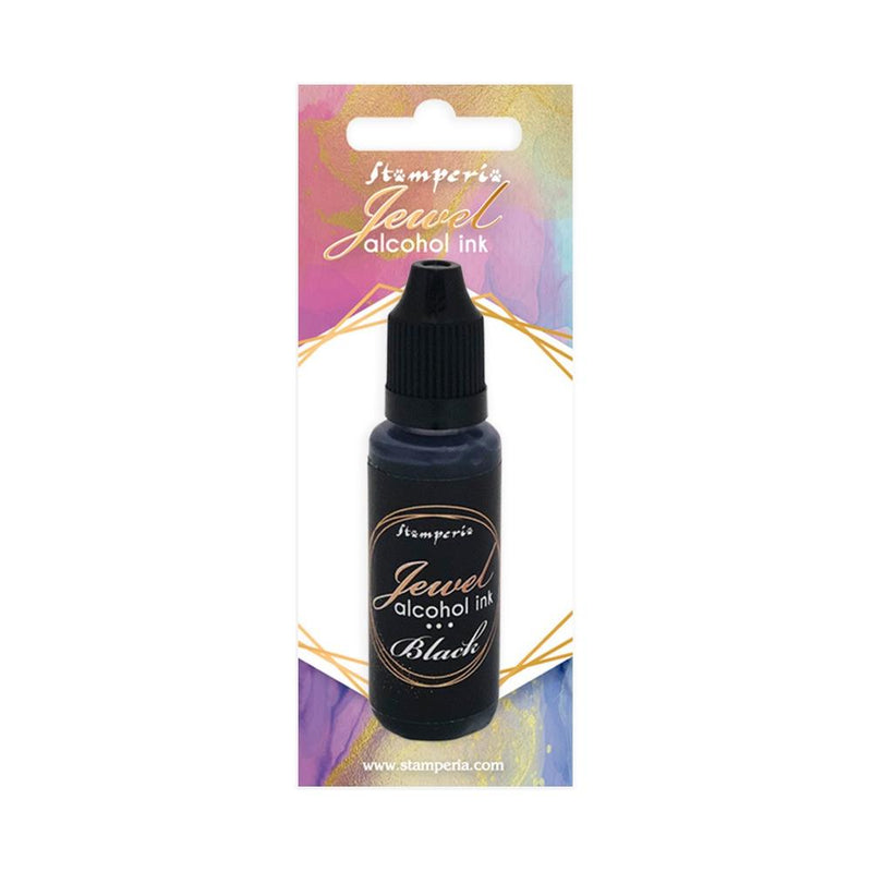 Stamperia Jewel Alcohol Ink 20ml, Black KAD013 WAS $6.86