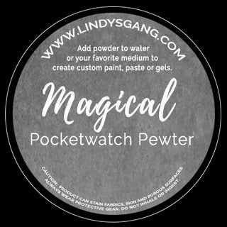 Lindy's Stamp Gang Magicals Individual Jar .25oz - Pocketwatch Pewter, MAG-18215