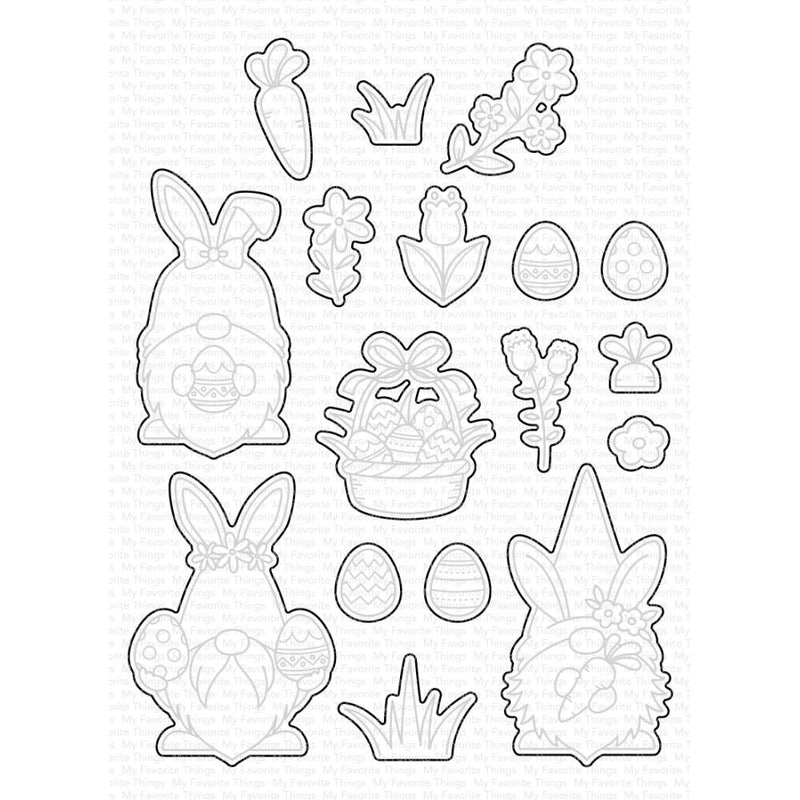 My Favorite Things BB Spring Gnomes Stamp & Die-namics Sets