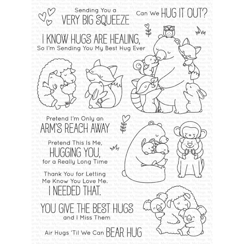 My Favorite Things BB Hug It Out Stamp Set and Hug It Out Die-namics