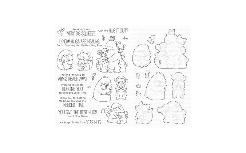 My Favorite Things BB Hug It Out Stamp Set and Hug It Out Die-namics