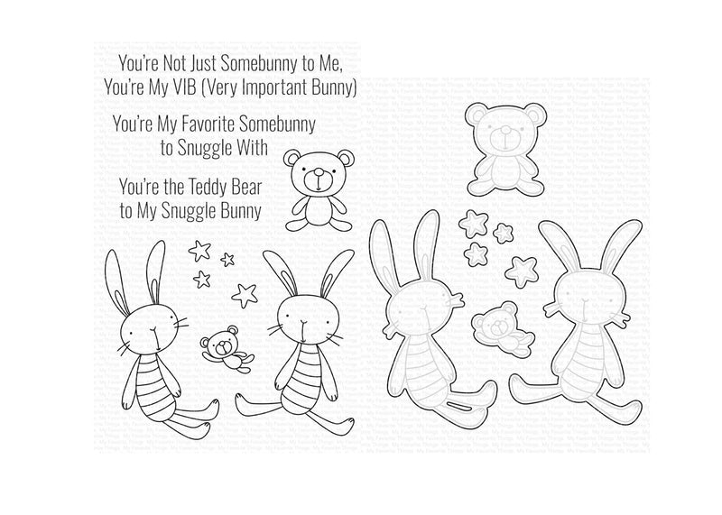 My Favorite Things Favorite Somebunny Stamp & Die Sets