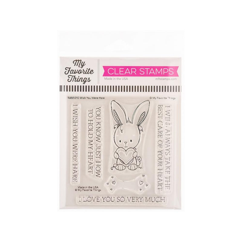 My Favorite Things RAM Wish You Were Hare Stamp & Die-namics Sets