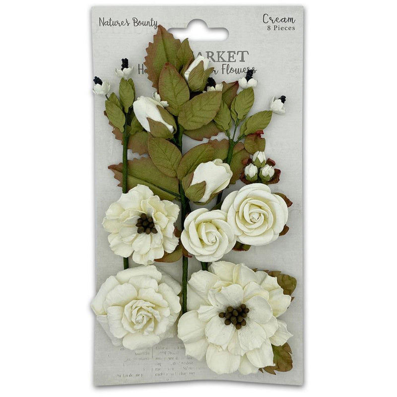 49 and Market Paper Flowers - Nature's Bounty - Cream, NB40285