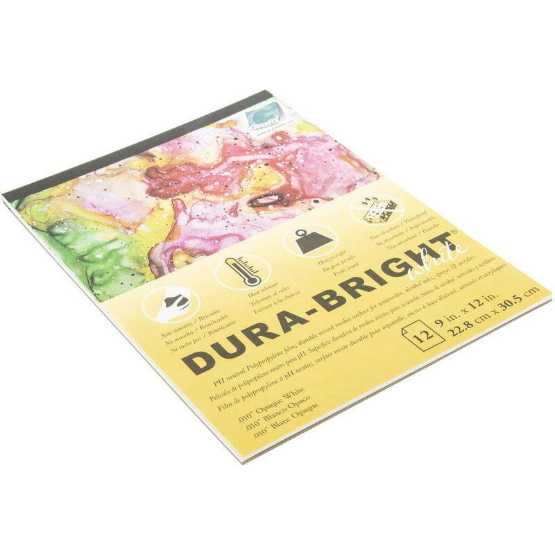 Grafix - Dura-Bright Opaque White Pad 9x12", P10DBOW