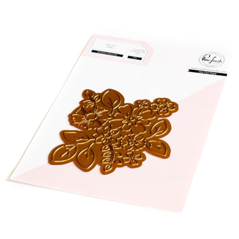 Pinkfresh Studio Hot Foil Plate - Simplest Gestures, PF148822