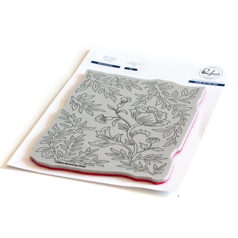 Pinkfresh Studio Cling Stamp, Die & Stencil Sets - Blooming Vines, 149822/149922/150022