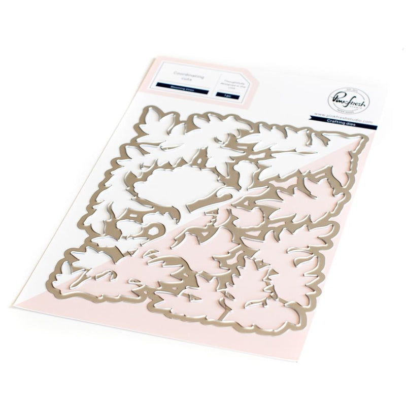 Pinkfresh Studio Cling Stamp, Die & Stencil Sets - Blooming Vines, 149822/149922/150022