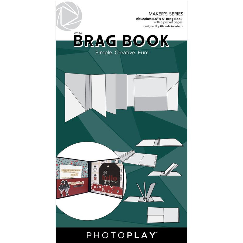 PhotoPlay - Brag Book & Brag Book Accessory - White