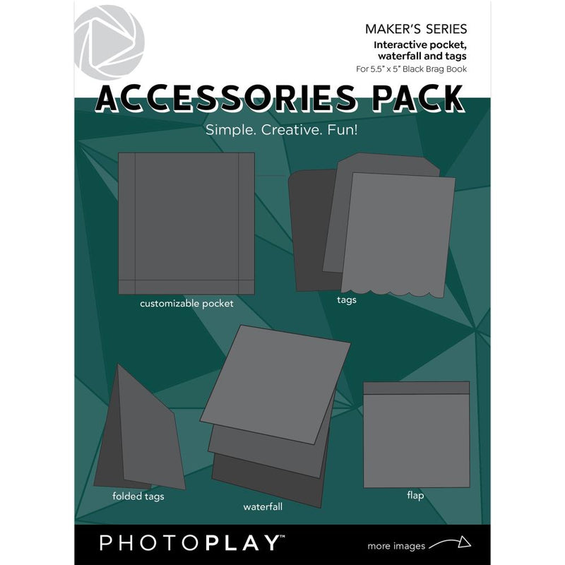 PhotoPlay - Brag Book & Brag Book Accessory - Black