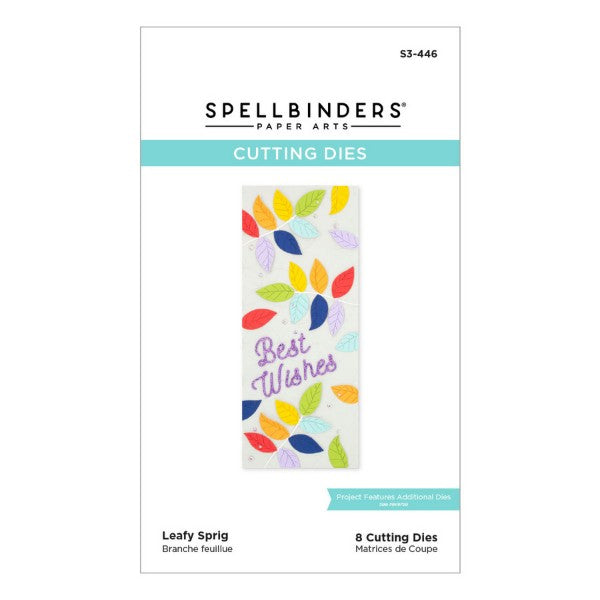 Spellbinders - Leafy Sprig Dies- the Just Wanted to Say Collection, S3-446