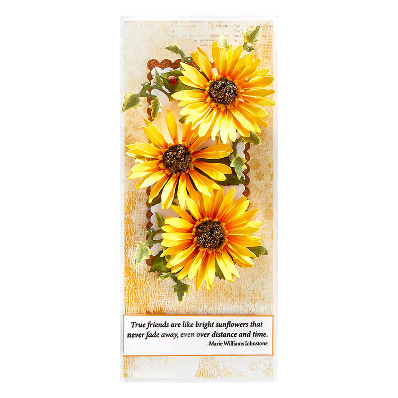 Spellbinders - Sunflower & Ladybugs Etched Dies, S4-1177 by: Susan Tierney-Cockburn