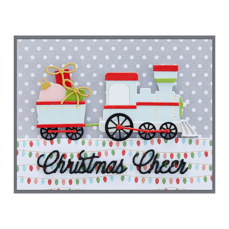 Spellbinders Etched Dies - Holiday Express, S4-1218