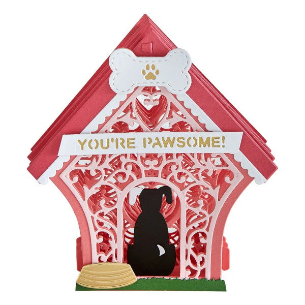 Spellbinders Etched Dies - 3-D Vignette Pet House, S6-199