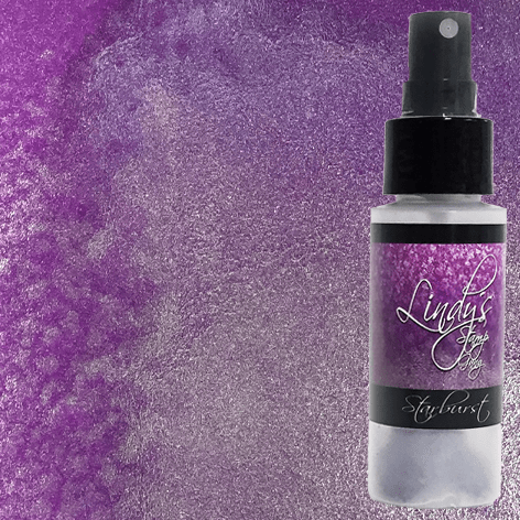 Lindy's Stamp Gang Starburst Shimmer Spray - Prima Donna Purple, SBS-089