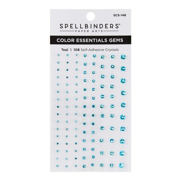 Spellbinders Color Essentials Gems - Teal, SCS-148