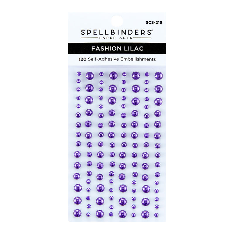 Spellbinders Color Essentials Pearl Dots - Fashion Lilac, SCS-215